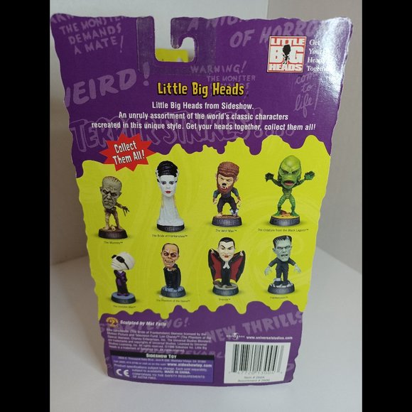 Universal Studios Monsters Little Big Heads (2) - Picture 4 of 5